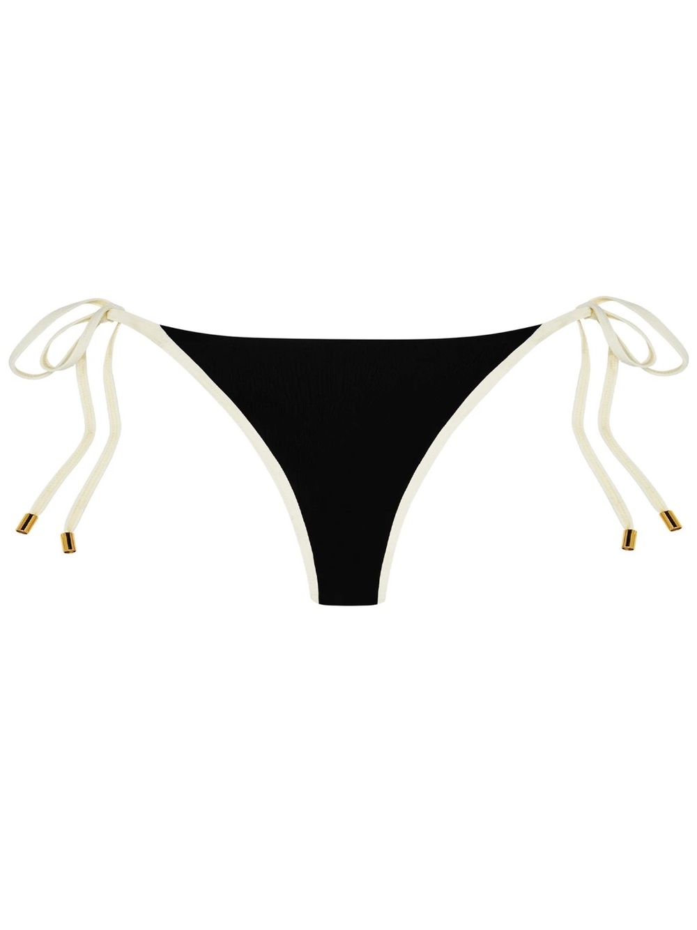 🖤New🤍 Monday Swimwear Le Marais Bikini Bottom - Black/Ivory - Medium